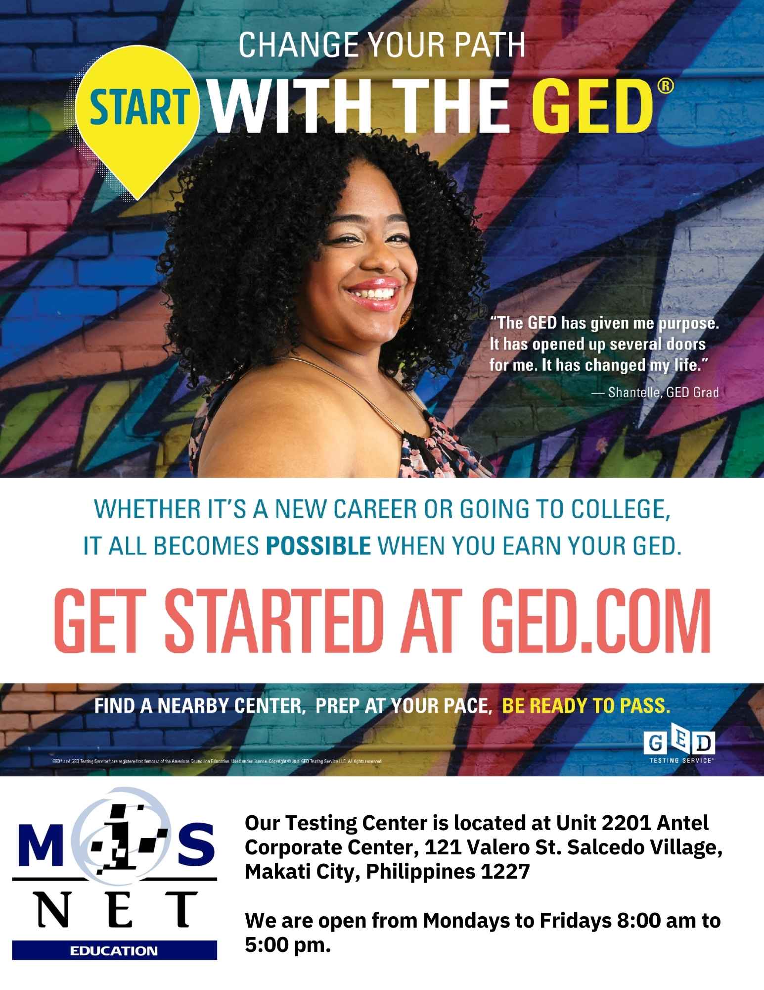 Change Your Path: Start with the GED