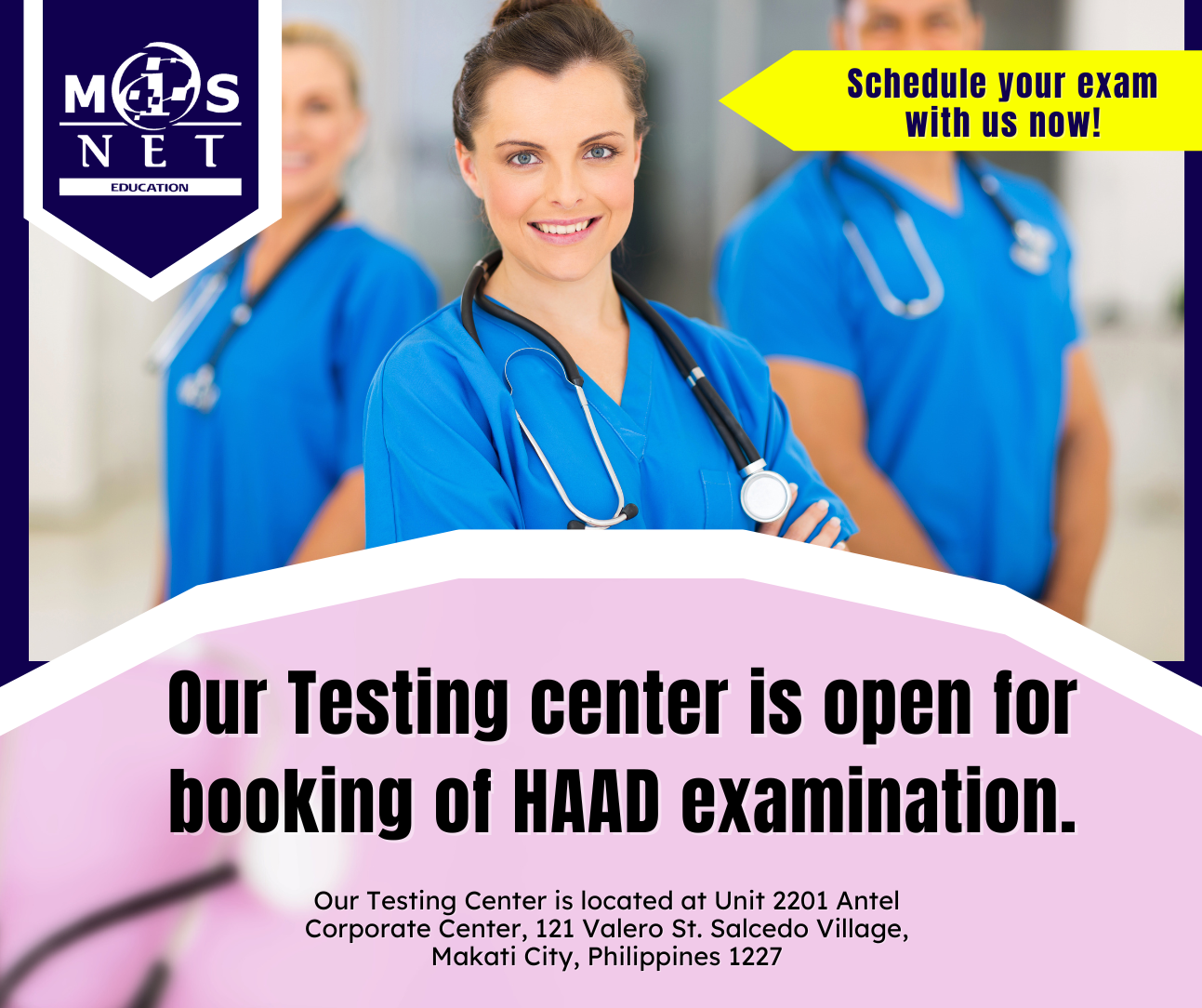 Book your HAAD Examination
